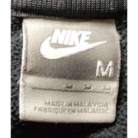 Vintage Nike Track Jacket Men's 1/4 Zip Chest Pocket Black - Medium - Picture 7 of 7